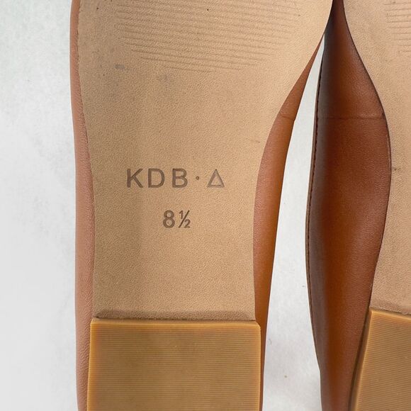 Kelsi Dagger Anthropologie Brooklyn Frankie Ballet Flats 8.5 Copper Brown Chic - Picture 7 of 11
